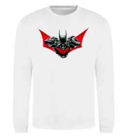 Світшот Angry batman Білий фото