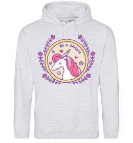 Чоловіча толстовка (худі) Be a unicorn