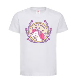 Детская футболка Be a unicorn