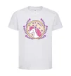 Дитяча футболка Be a unicorn Білий фото