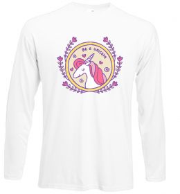Лонгслив Be a unicorn