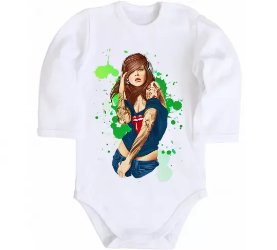 Детский боди Swag baby Белый фото