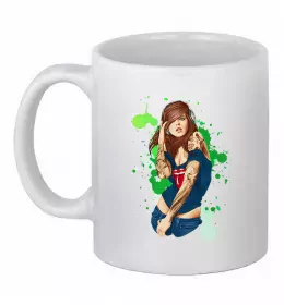 Чашка керамическая