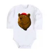 Дитячий бодік Swag bear Білий фото