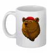 Чашка керамічна Swag bear Білий фото