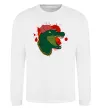 Свитшот Crocodile swag Белый фото