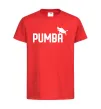 Дитяча футболка Pumba jump Червоний фото