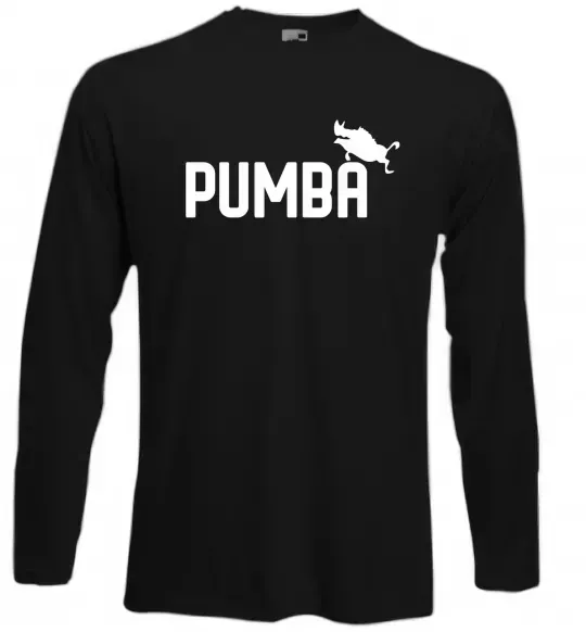 Лонгслив Pumba jump Черный фото