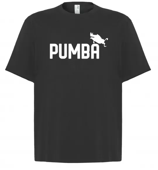 Футболка Оверсайз Pumba jump Чорний фото