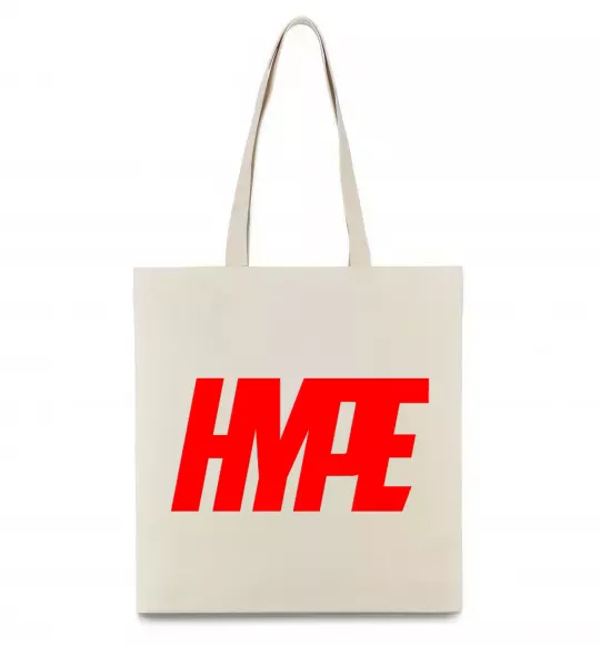 Еко-сумка Hype Бежевий фото