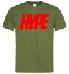 Мужская футболка Hype Оливковый фото
