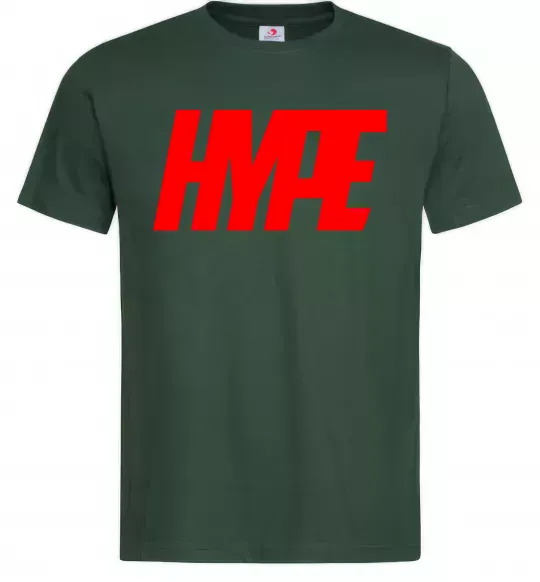 Мужская футболка Hype Темно-зеленый фото