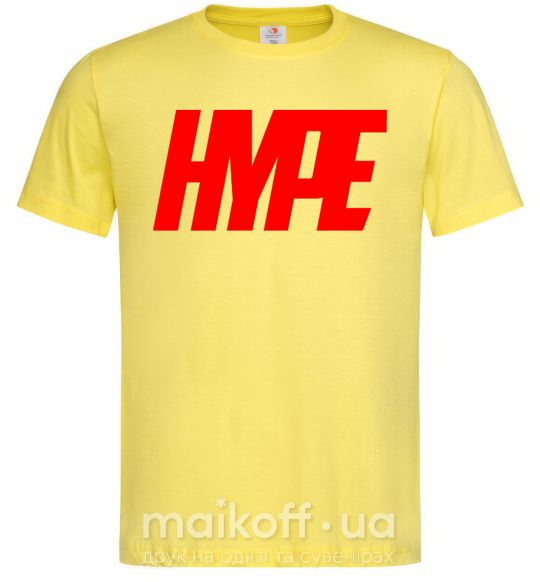Чоловіча футболка Hype Лимонний фото