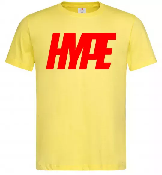 Мужская футболка Hype Лимонный фото