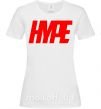 Жіноча футболка Hype Білий фото