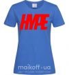 Женская футболка Hype Ярко-синий фото