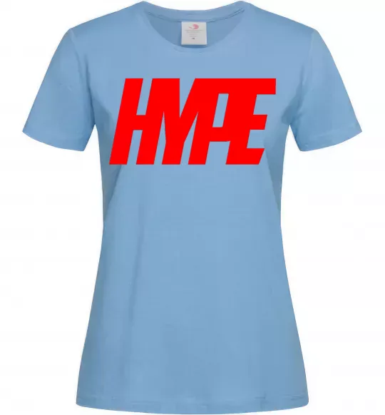 Женская футболка Hype Голубой фото