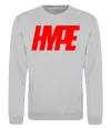 Свитшот Hype Серый меланж фото