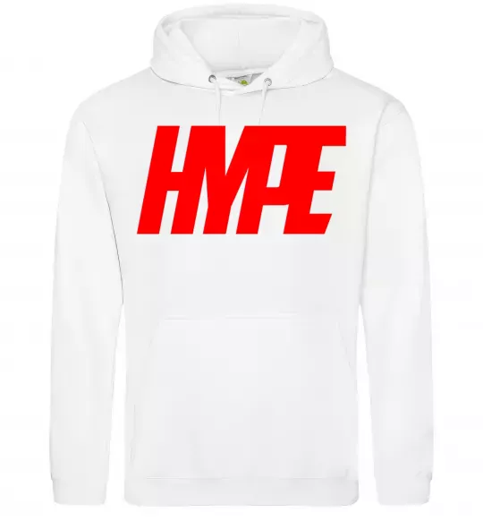 Мужская толстовка (худи) Hype Белый фото
