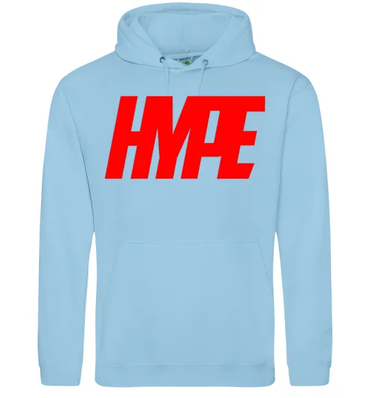 Жіноча толстовка (худі) Hype Блакитний фото