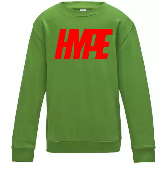 Детский Свитшот Hype Лаймовый фото