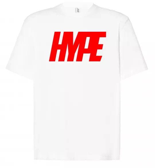 Футболка Оверсайз Hype Белый фото