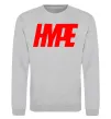 Свитшот Hype Серый меланж фото