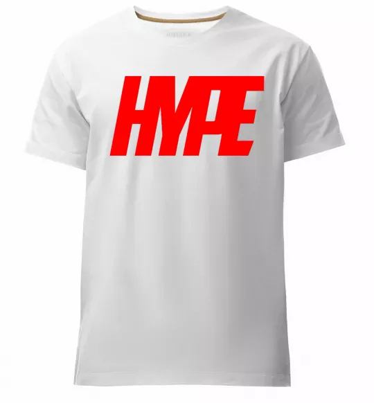 Чоловіча преміум футболка Hype Білий фото