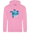 Жіноча толстовка (худі) Stop dreaming start doing Рожевий фото