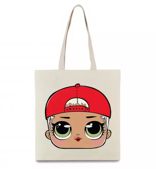 Еко-сумка Lol swag Бежевий фото