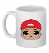 Чашка керамічна Lol swag Білий фото