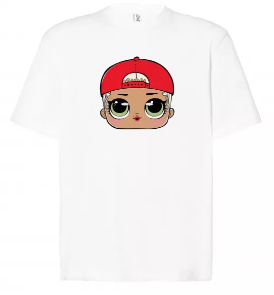 Футболка Оверсайз Lol swag Белый фото