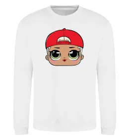 Свитшот Lol swag Белый фото