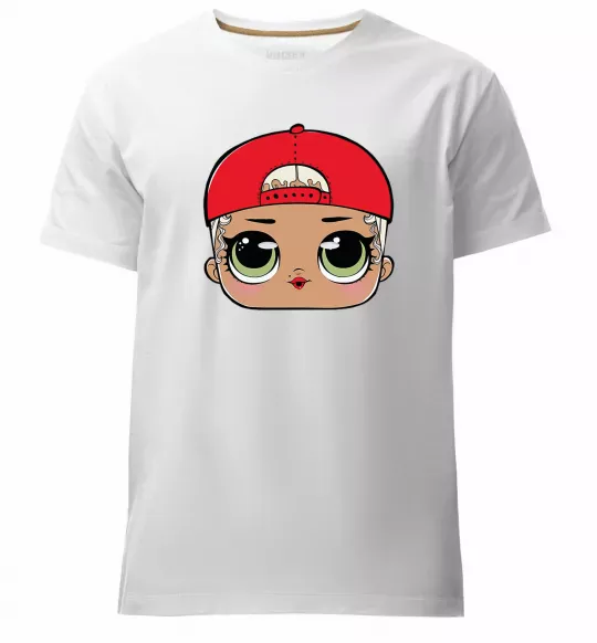 Мужская премиум футболка Lol swag Белый фото