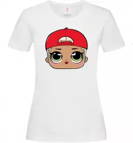 Женская футболка Lol swag Белый фото