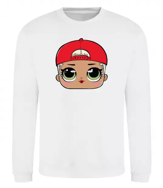 Свитшот Lol swag Белый фото