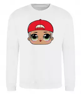 Свитшот Lol swag Белый фото