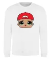 Свитшот Lol swag Белый фото