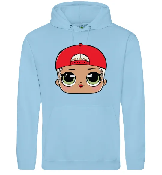 Женская толстовка (худи) Lol swag Голубой фото