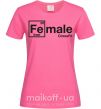 Жіноча футболка Iron crossfit Яскраво-рожевий фото
