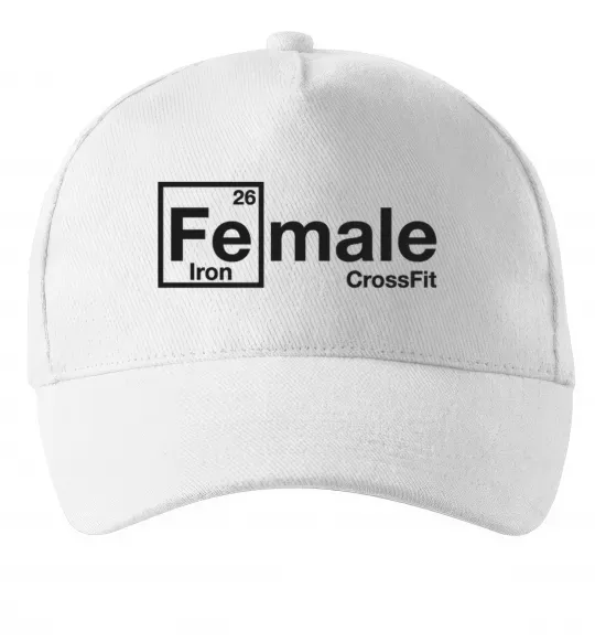 Кепка Iron crossfit Білий фото