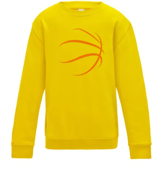 Дитячий світшот The ball Сонячно жовтий фото