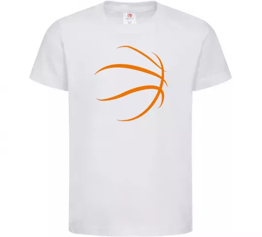 Детская футболка The ball Белый фото