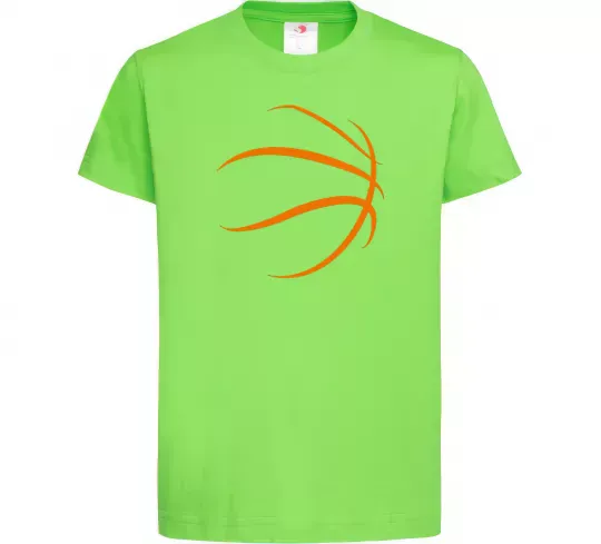 Детская футболка The ball Лаймовый фото