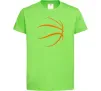 Детская футболка The ball Лаймовый фото