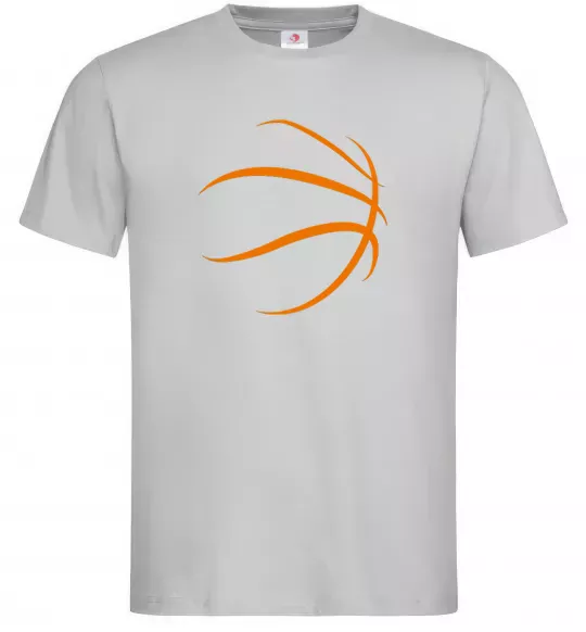 Чоловіча футболка The ball Сірий фото