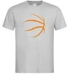 Чоловіча футболка The ball Сірий фото