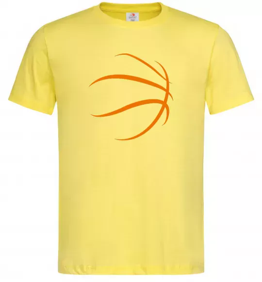 Чоловіча футболка The ball Лимонний фото