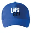 Кепка Let's go hand Ярко-синий фото