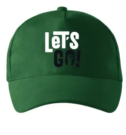 Кепка Let's go hand Темно-зеленый фото